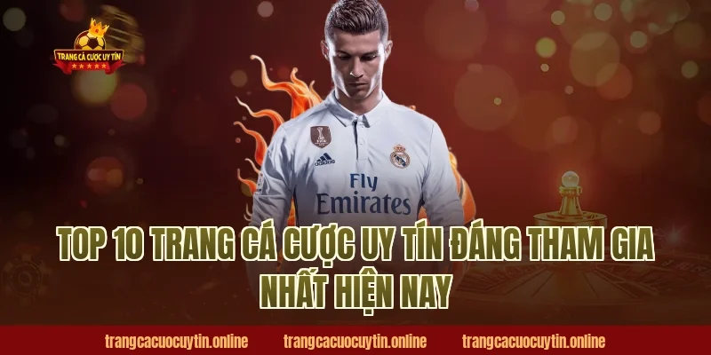 TOP 10 trang cá cược uy tín đáng tham gia nhất hiện nay